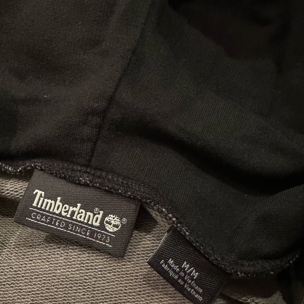 Timberland 1/4 Zip All Over Print Hoodie - Picture 2 of 6